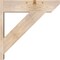 Ekena Millwork Traditional Slat Smooth Outlooker, Douglas Fir, 7 1/2"W x 28"D x 28"H OUT08X28X28TRA06SDF - alternate 4
